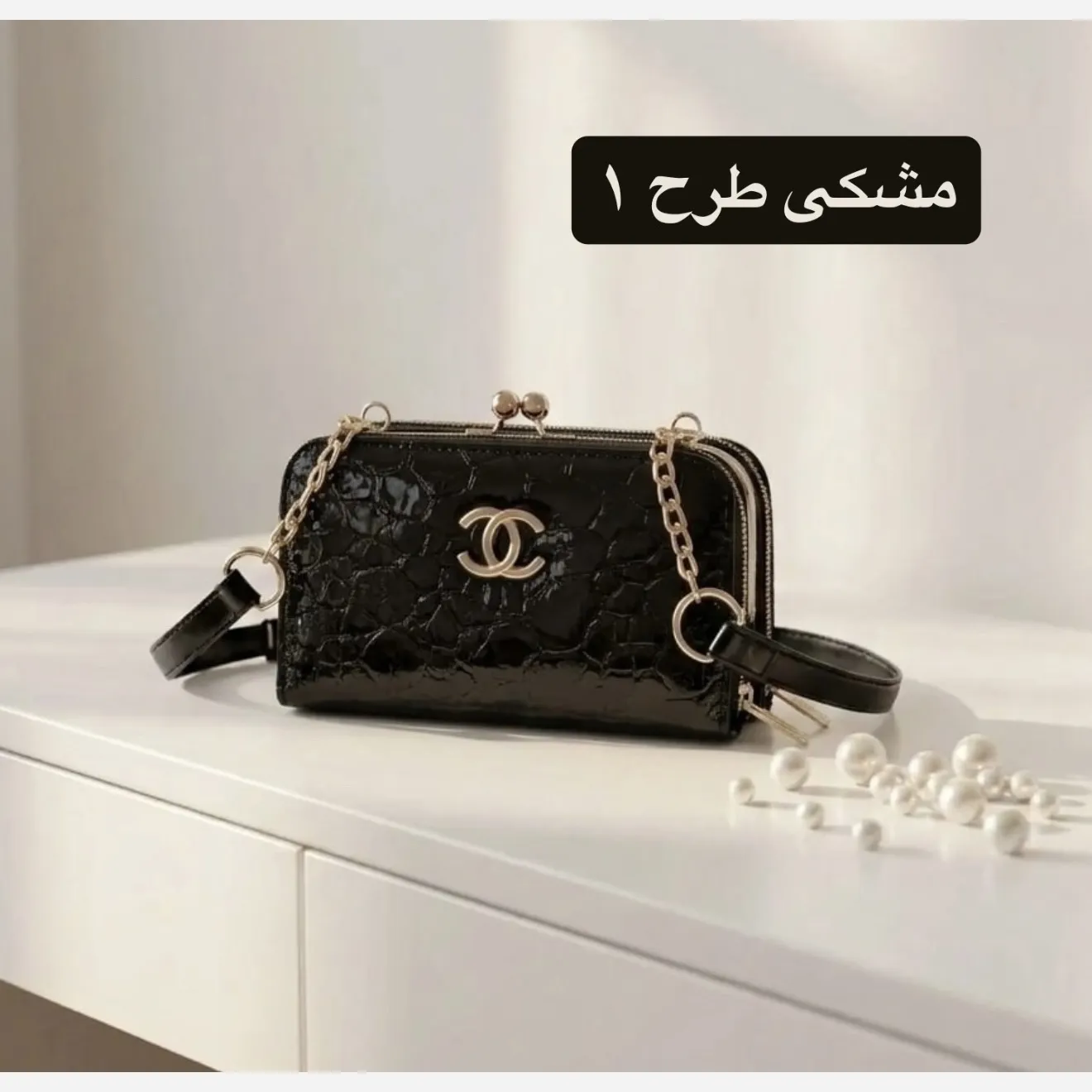کیف پاسپورتی چرم مصنوعی زنانه رسمی و مجلسی