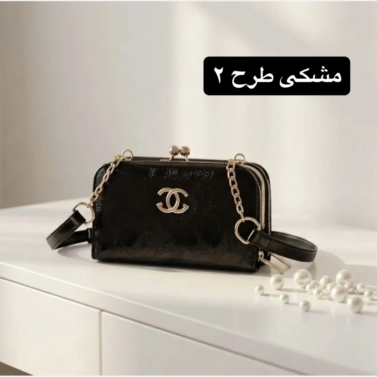 کیف پاسپورتی چرم مصنوعی زنانه رسمی و مجلسی