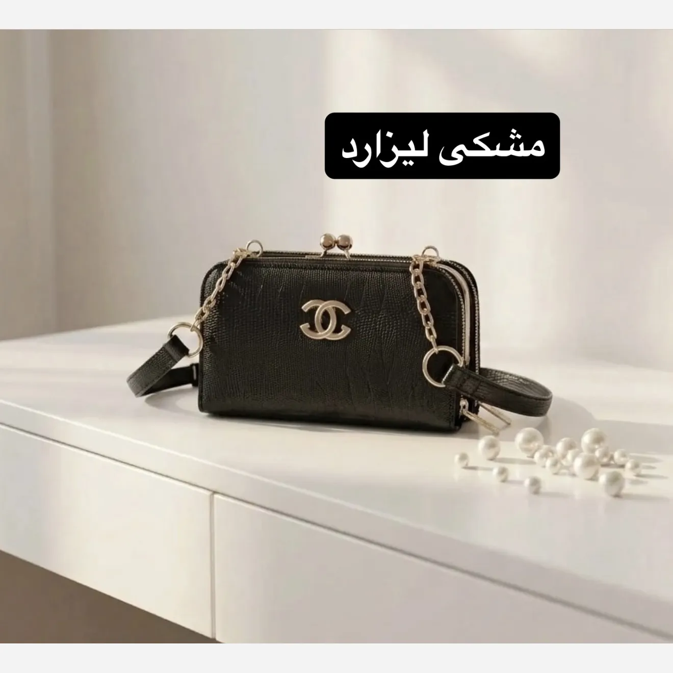 کیف پاسپورتی چرم مصنوعی زنانه رسمی و مجلسی