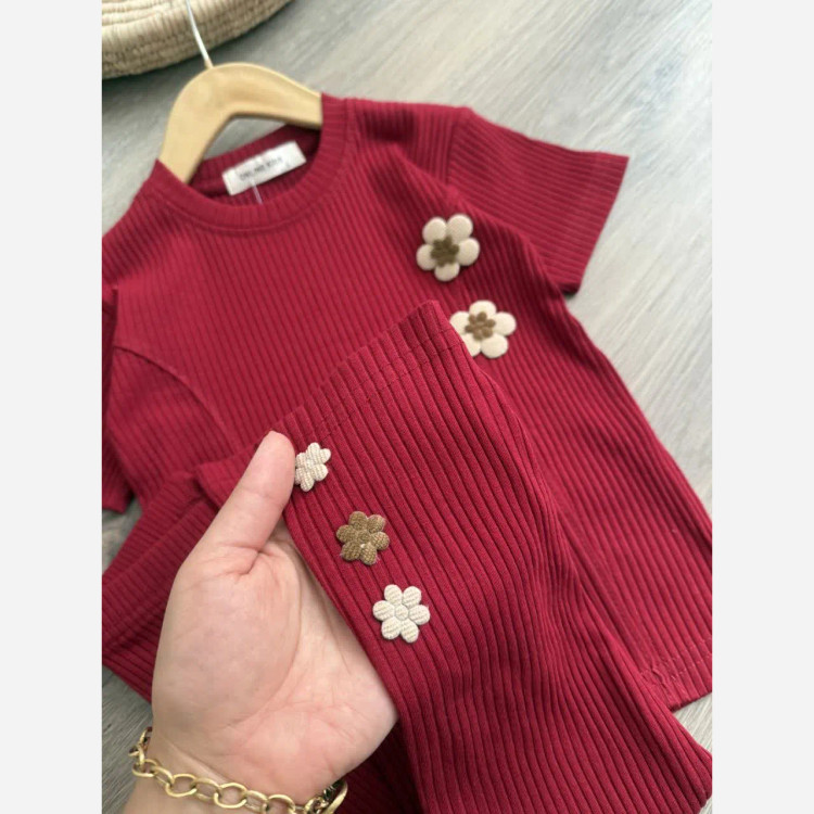 ست بلوز و شلوار راحتی دخترانه مناسب 2 تا 9 سال