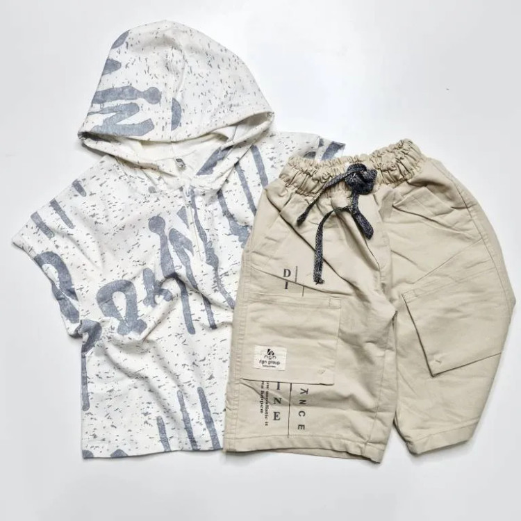 وست کلاهدار بچگانه و زنانه تک پنبه ترک تابستانه نازک 3 تا 14 سال